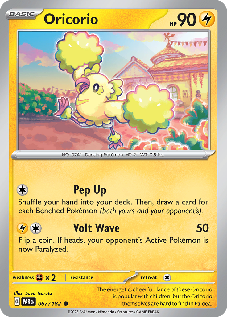 Oricorio (067/182) [Scarlet & Violet: Paradox Rift] - The Mythic Store | 24h Order Processing