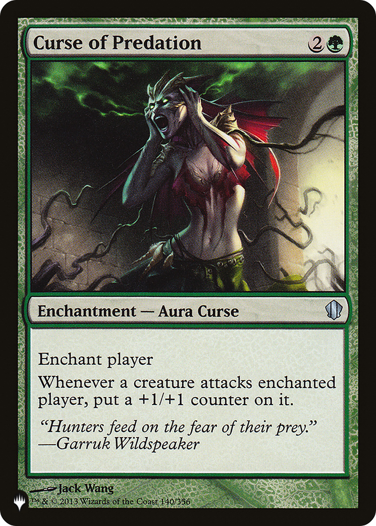 Curse of Predation [The List] - The Mythic Store | 24h Order Processing