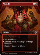 Abrade (Borderless) [Innistrad Remastered] - The Mythic Store | 24h Order Processing