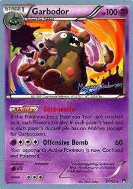 Garbodor (57/122) (Garbanette - Magnus Pedersen) [World Championships 2018] - The Mythic Store | 24h Order Processing