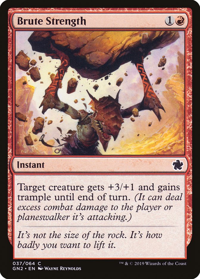 Brute Strength [Game Night 2019] - The Mythic Store | 24h Order Processing