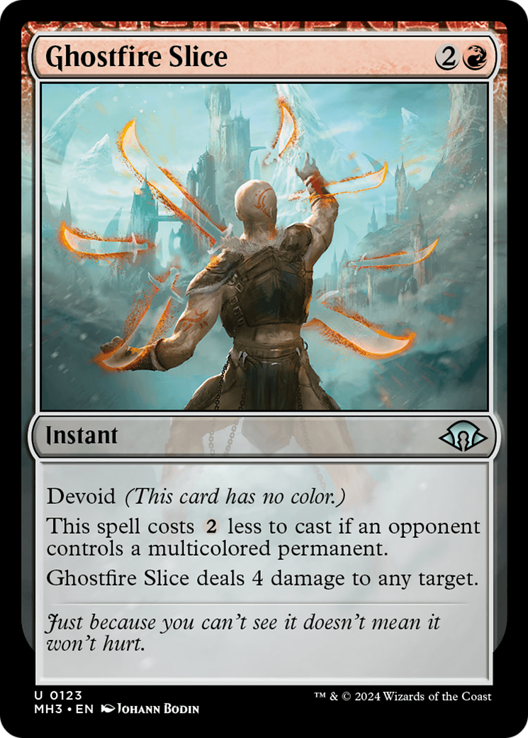 Ghostfire Slice [Modern Horizons 3] - The Mythic Store | 24h Order Processing