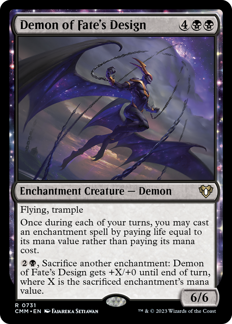 Demon of Fate's Design [Commander Masters] - The Mythic Store | 24h Order Processing