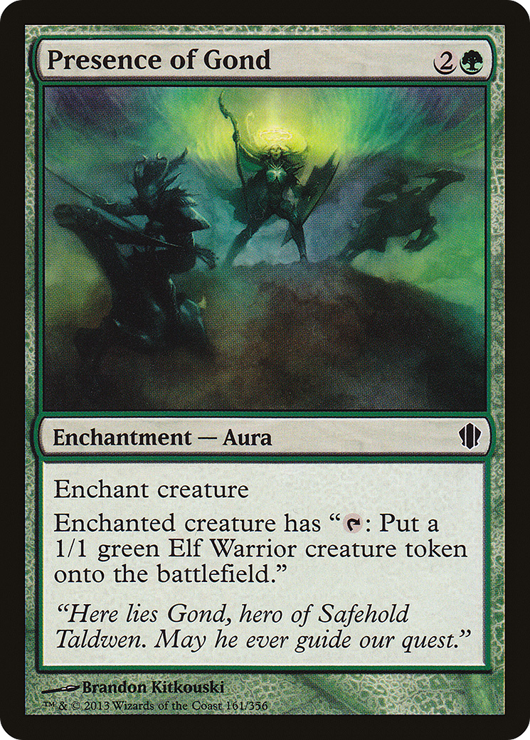 Presence of Gond [Commander 2013] - The Mythic Store | 24h Order Processing