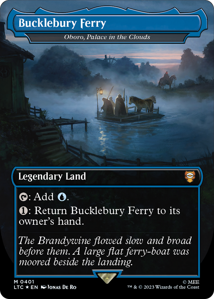 Bucklebury Ferry - Oboro, Palace in the Clouds (Surge Foil Realms and Relics) [The Lord of the Rings: Tales of Middle-Earth Commander] - The Mythic Store | 24h Order Processing