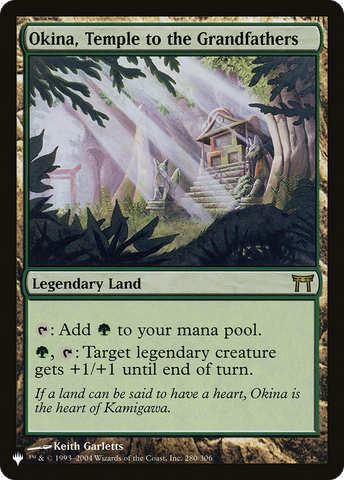 Okina, Temple to the Grandfathers [The List] - The Mythic Store | 24h Order Processing