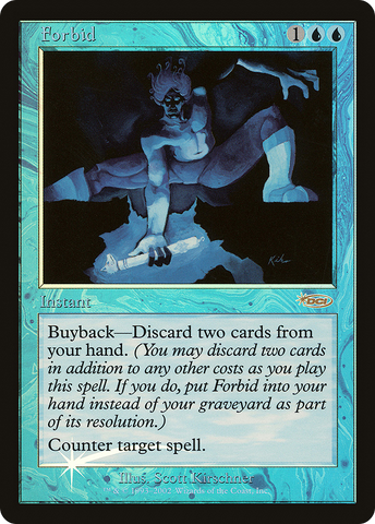 Forbid [Friday Night Magic 2002] - The Mythic Store | 24h Order Processing