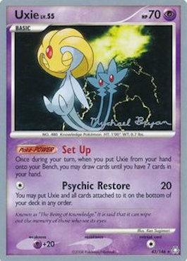 Uxie LV.55 (43/146) (Happy Luck - Mychael Bryan) [World Championships 2010] - The Mythic Store | 24h Order Processing