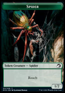 Clue // Spider Double-Sided Token [Innistrad: Midnight Hunt Tokens] - The Mythic Store | 24h Order Processing