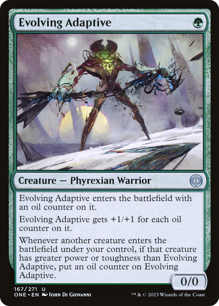 Evolving Adaptive [Phyrexia: All Will Be One] - The Mythic Store | 24h Order Processing