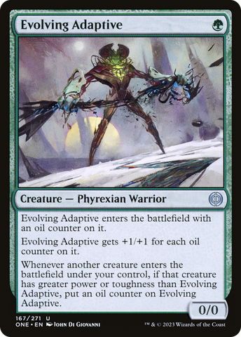 Evolving Adaptive [Phyrexia: All Will Be One] - The Mythic Store | 24h Order Processing