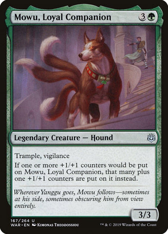Mowu, Loyal Companion [War of the Spark] - The Mythic Store | 24h Order Processing
