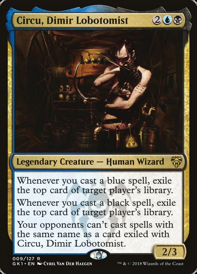 Circu, Dimir Lobotomist [Guilds of Ravnica Guild Kit] - The Mythic Store | 24h Order Processing