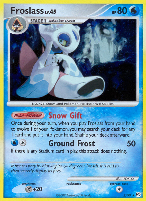 Froslass (2/99) [Platinum: Arceus] - The Mythic Store | 24h Order Processing