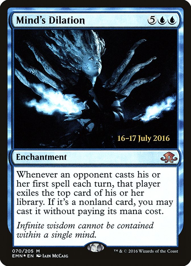 Mind's Dilation [Eldritch Moon Prerelease Promos] - The Mythic Store | 24h Order Processing