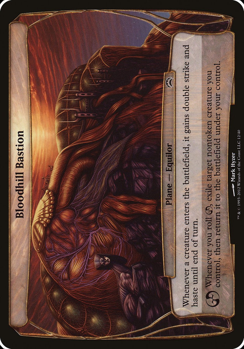 Bloodhill Bastion (Planes) [Planechase 2012 Planes] - The Mythic Store | 24h Order Processing