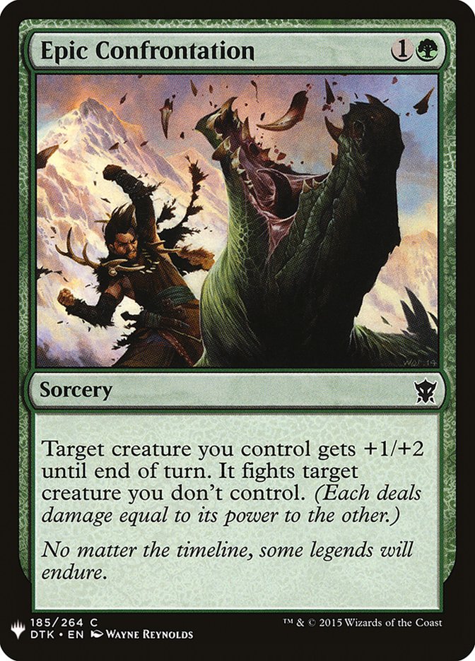 Epic Confrontation [Mystery Booster] - The Mythic Store | 24h Order Processing