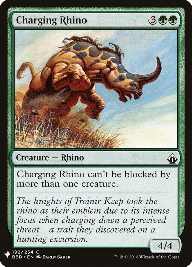 Charging Rhino [Mystery Booster] - The Mythic Store | 24h Order Processing