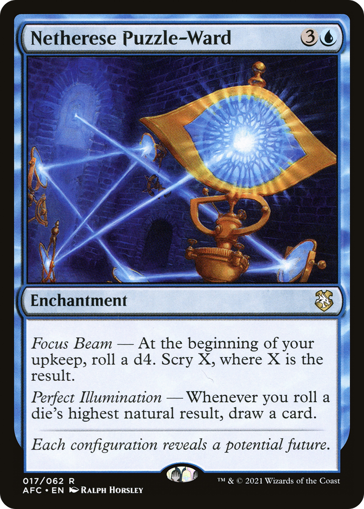 Netherese Puzzle-Ward [Dungeons & Dragons: Adventures in the Forgotten Realms Commander] - The Mythic Store | 24h Order Processing