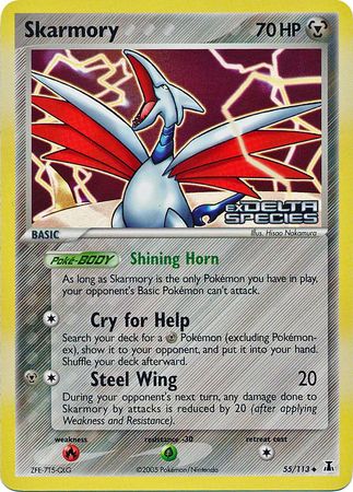 Skarmory (55/113) (Stamped) [EX: Delta Species] - The Mythic Store | 24h Order Processing