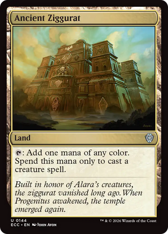 Ancient Ziggurat [Lorwyn Eclipsed Commander] - The Mythic Store | 24h Order Processing