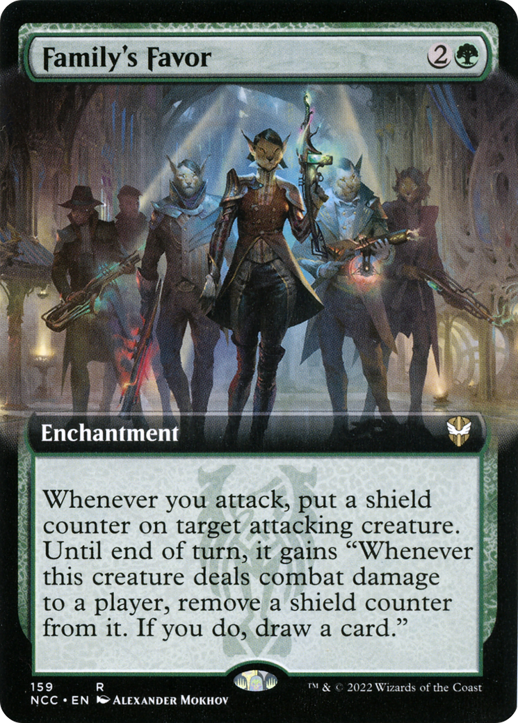 Family's Favor (Extended Art) [Streets of New Capenna Commander] - The Mythic Store | 24h Order Processing