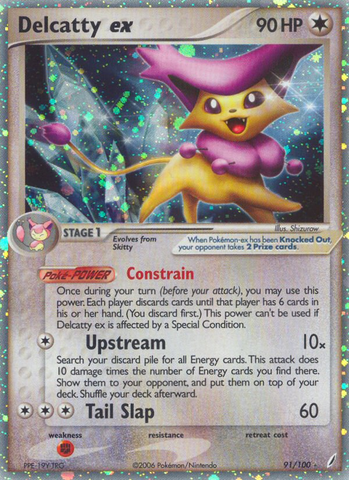 Delcatty ex (91/100) [EX: Crystal Guardians] - The Mythic Store | 24h Order Processing