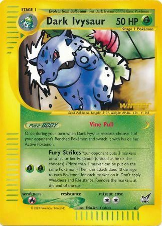 Dark Ivysaur (6) (Winner) (Jumbo Card) [Best of Promos] - The Mythic Store | 24h Order Processing