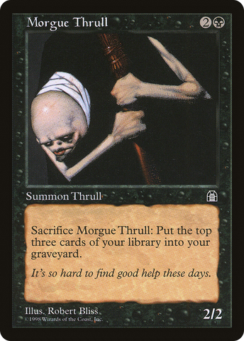 Morgue Thrull [Stronghold] - The Mythic Store | 24h Order Processing