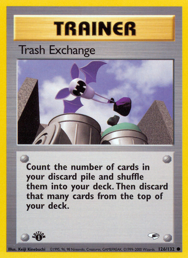 Trash Exchange (126/132) [Gym Heroes 1st Edition] - The Mythic Store | 24h Order Processing