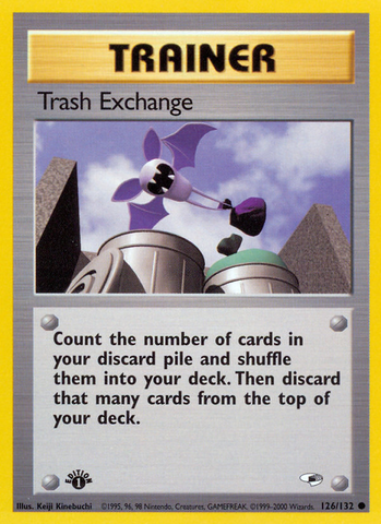 Trash Exchange (126/132) [Gym Heroes 1st Edition] - The Mythic Store | 24h Order Processing