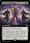 Court of Locthwain (Extended Art) [Wilds of Eldraine Commander] - The Mythic Store | 24h Order Processing