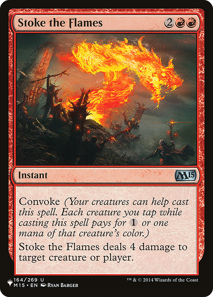 Stoke the Flames [The List] - The Mythic Store | 24h Order Processing