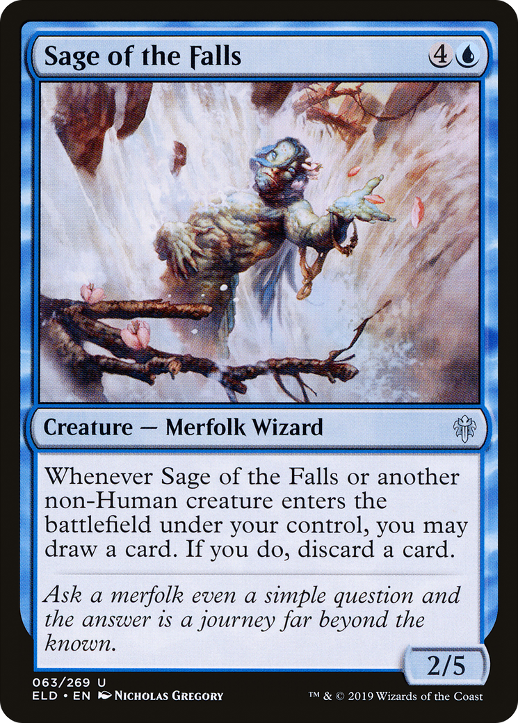 Sage of the Falls [Throne of Eldraine] - The Mythic Store | 24h Order Processing