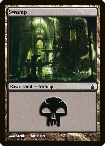 Swamp (295) [Ravnica: City of Guilds] - The Mythic Store | 24h Order Processing