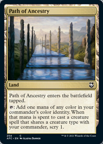 Path of Ancestry [Dungeons & Dragons: Adventures in the Forgotten Realms Commander] - The Mythic Store | 24h Order Processing