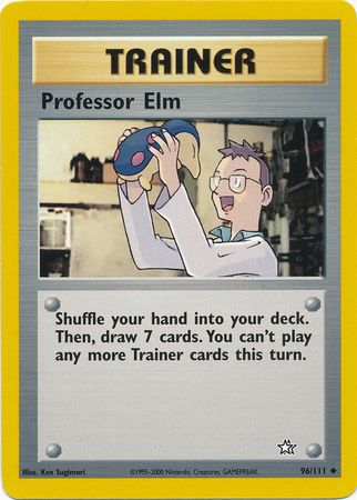Professor Elm (96/111) [Neo Genesis Unlimited] - The Mythic Store | 24h Order Processing