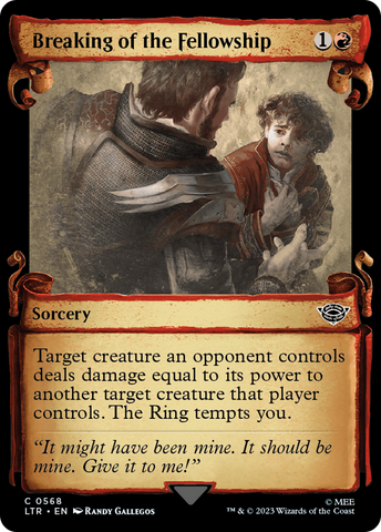 Breaking of the Fellowship [The Lord of the Rings: Tales of Middle-Earth Showcase Scrolls] - The Mythic Store | 24h Order Processing
