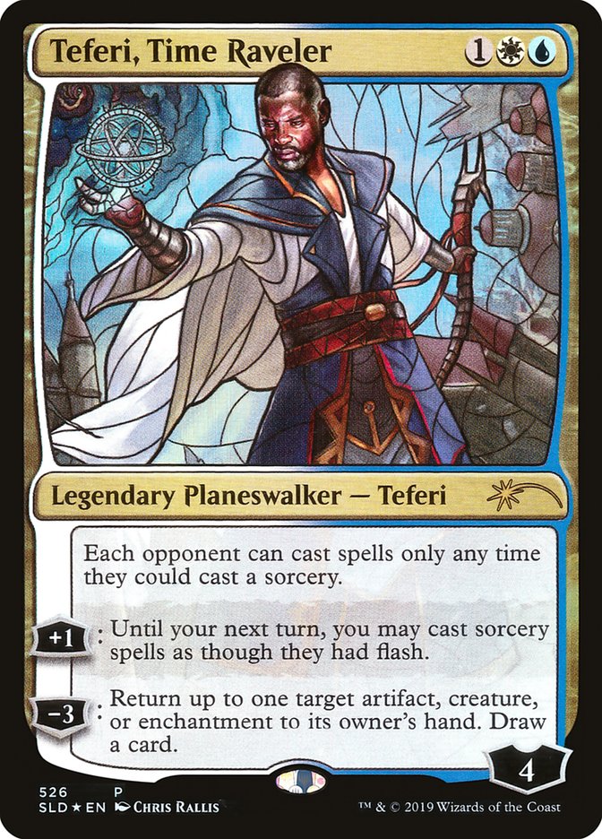 Teferi, Time Raveler (Stained Glass) [Secret Lair Drop Promos] - The Mythic Store | 24h Order Processing