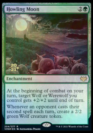 Howling Moon [Innistrad: Crimson Vow Prerelease Promos] - The Mythic Store | 24h Order Processing