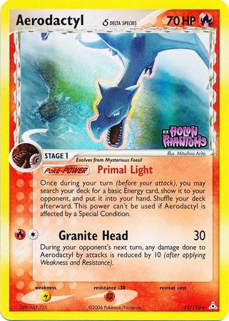 Aerodactyl (35/110) (Delta Species) (Stamped) [EX: Holon Phantoms] - The Mythic Store | 24h Order Processing