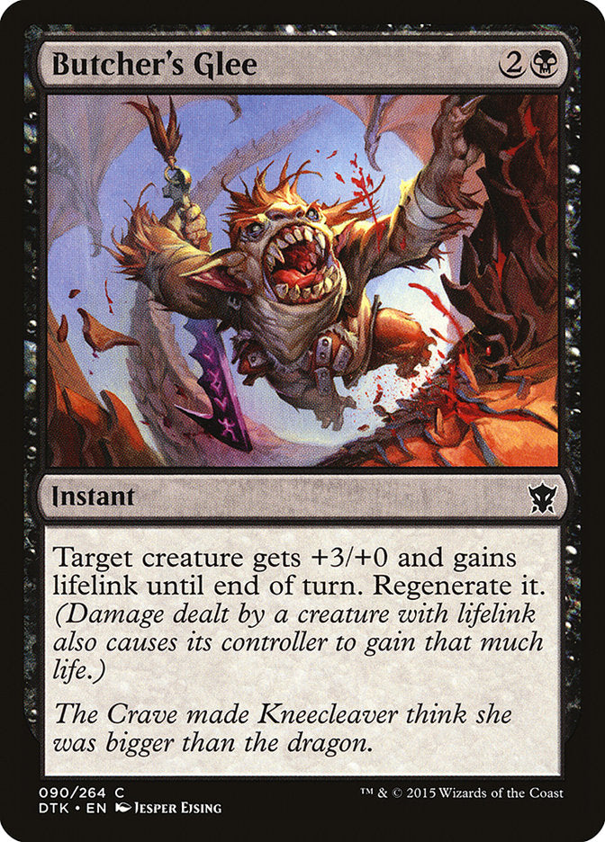Butcher's Glee [Dragons of Tarkir] - The Mythic Store | 24h Order Processing