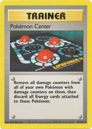 Pokemon Center (85/102) [Base Set Unlimited] - The Mythic Store | 24h Order Processing