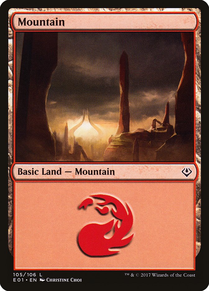Mountain (105) [Archenemy: Nicol Bolas] - The Mythic Store | 24h Order Processing