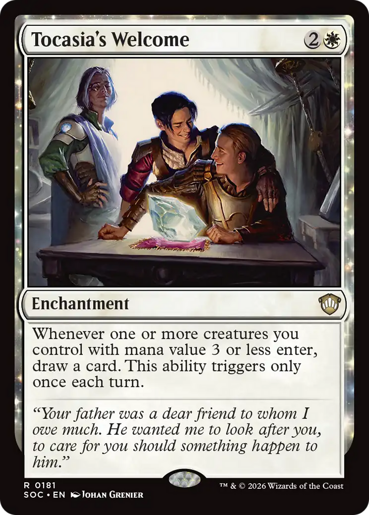 Tocasia's Welcome [Secrets of Strixhaven Commander] - The Mythic Store | 24h Order Processing