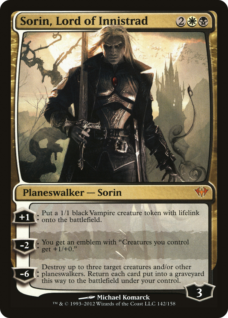 Sorin, Lord of Innistrad [Dark Ascension] - The Mythic Store | 24h Order Processing