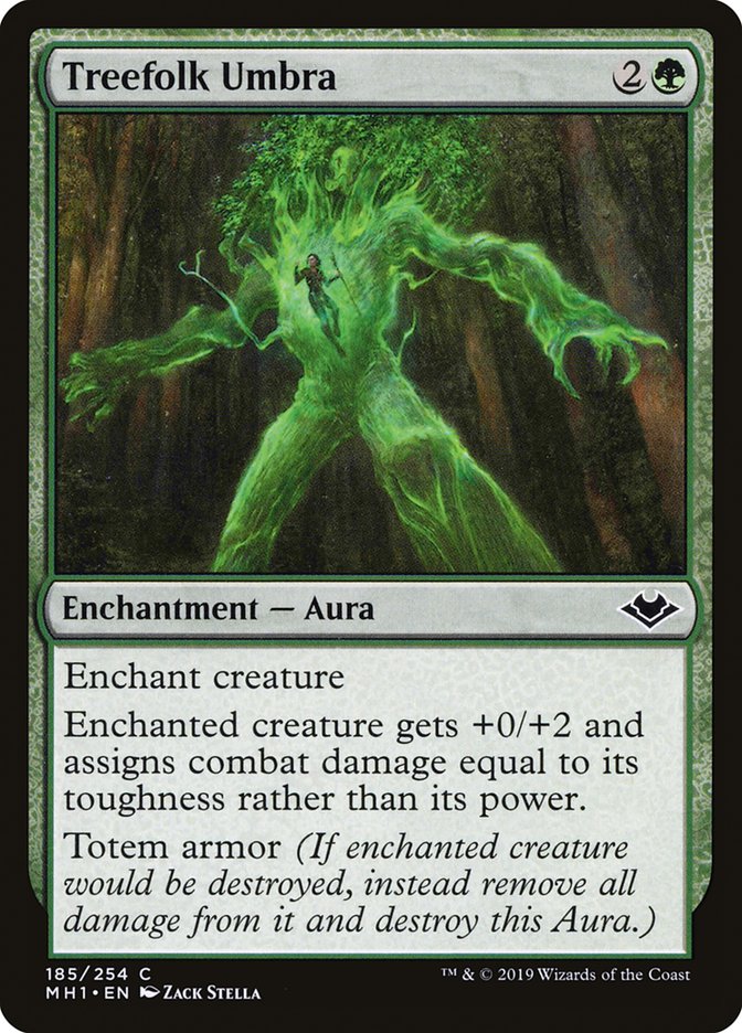 Treefolk Umbra [Modern Horizons] - The Mythic Store | 24h Order Processing