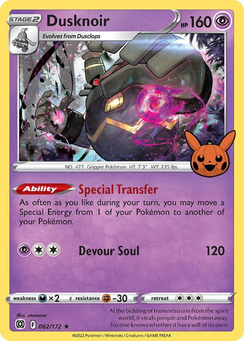Dusknoir (062/172) [Trick or Trade] - The Mythic Store | 24h Order Processing