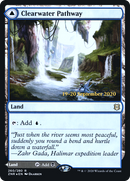 Clearwater Pathway // Murkwater Pathway [Zendikar Rising Prerelease Promos] - The Mythic Store | 24h Order Processing