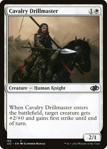 Cavalry Drillmaster [Jumpstart 2022] - The Mythic Store | 24h Order Processing